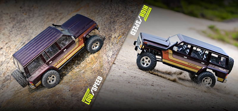 Радиоуправляемый внедорожник Rlaarlo (#TK07) 1/7 Scale 4WD Brushless RTR RC Crawler TK07