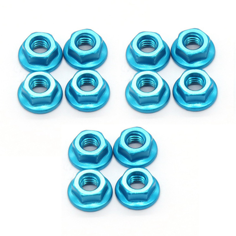 Гайки YFS (#HMM4BL) Шестигранная гайка М4 10 pcs
