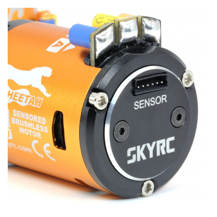 Комбо-набор SkyRC (#SK-300058-04) Cheetah 1/10th 60A 17.5T 1870kV Sensored Combo Set