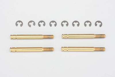 Шток амортизаторов Yokomo (#YS-53S-4T) Titanium Coat Shock Shaft (4pcs)