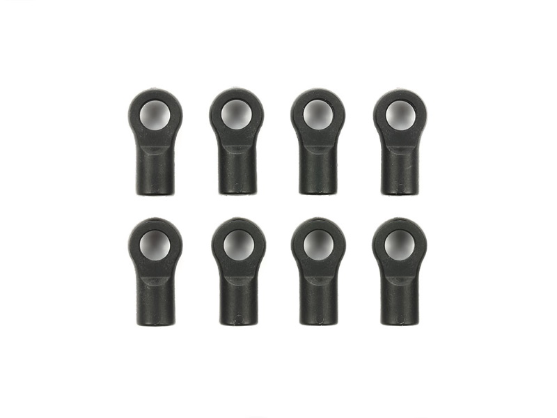 Шаровые наконечники Tamiya (#54868) OPEN FACE 5mm REINFORCED ADJUSTERS (MEDIUM/8PCS.)