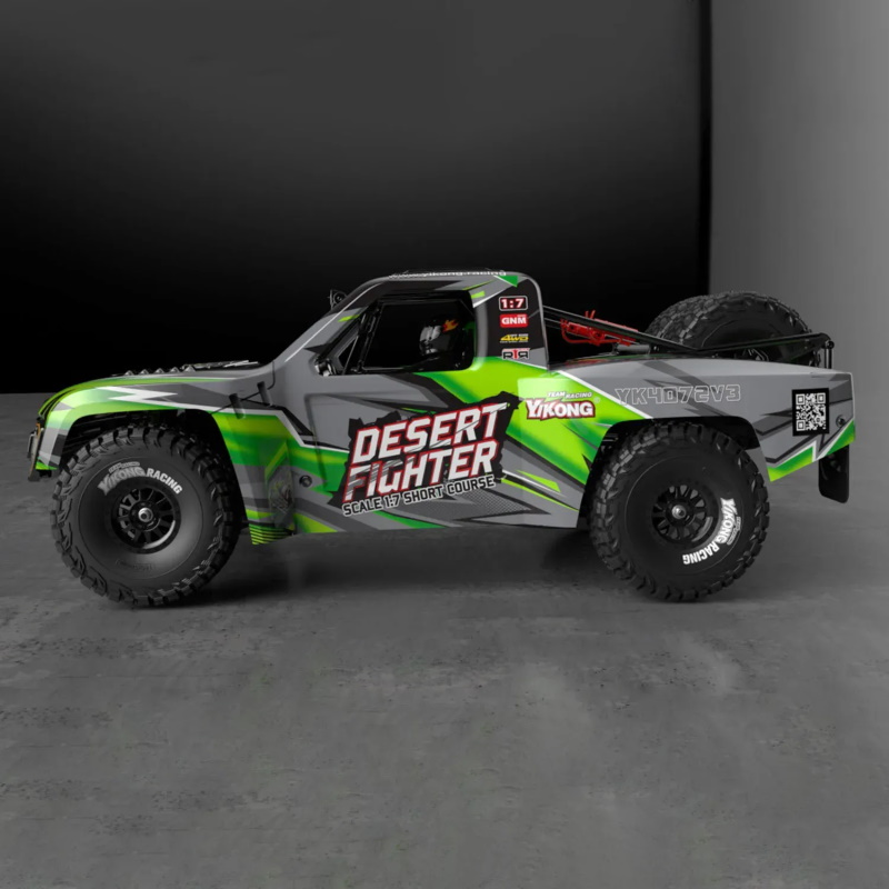 Радиоуправляемый шорт-корс Yikong (#YK4072) 1/7 Desert Fighter Short Course 6S Brushless 4WD DF7 V3