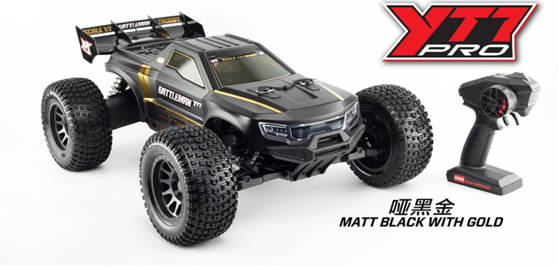 Радиоуправляемая модель трагги Yikong (#YK9071) Battleman 1/7 YT7 PRO Racing Truggy 4WD