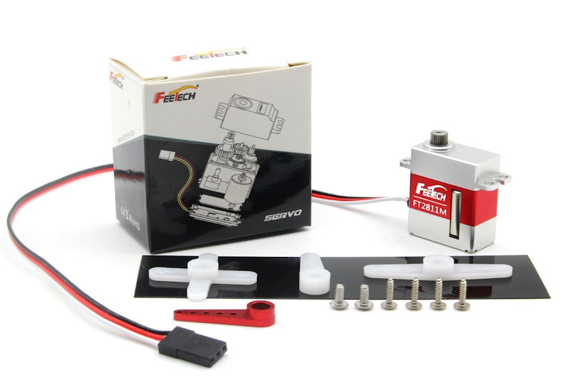 Сервопривод Feetech (#FT2811M) Metal Gear 11kg digital servo 180°