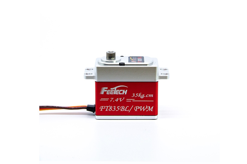 Сервопривод Feetech (#FT835B) HV Metal Gear 6V 40kg.cm Brushless Servo 180°