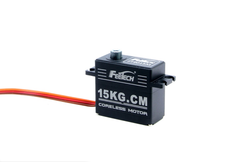 Сервопривод Feetech (#FT9015M) Metal Gear 7.4V 15kg Digital 180° Coreless Motor Servo