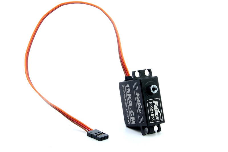 Сервопривод Feetech (#FT9015M) Metal Gear 7.4V 15kg Digital 180° Coreless Motor Servo