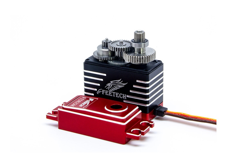 Сервопривод Feetech (#FT5825M) Metal Gear 7.4V 25kg.cm 180° Steel Tooth Iron Core Servo