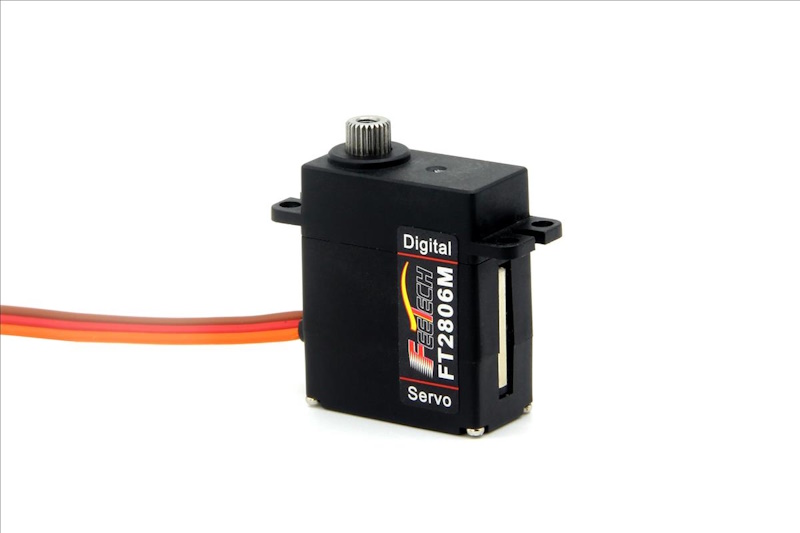 Сервопривод Feetech (#FT2806M) Metal Gear 6V 6kg Digital Coreless Servo 180°