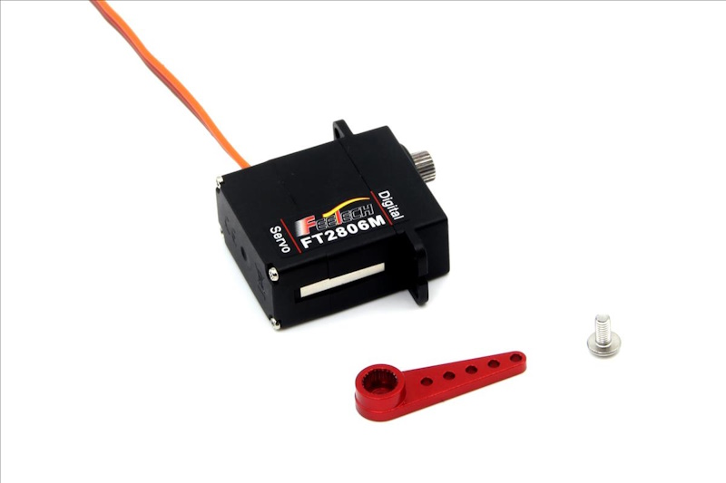 Сервопривод Feetech (#FT2806M) Metal Gear 6V 6kg Digital Coreless Servo 180°
