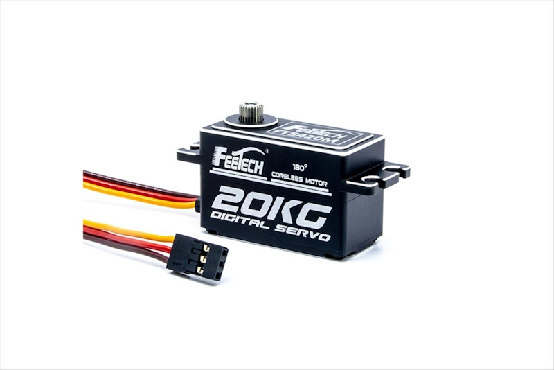 Сервопривод Feetech (#FT5420M) Steel Gear 7.4V 20kg.cm 180° Coreless Motor Digital Servo