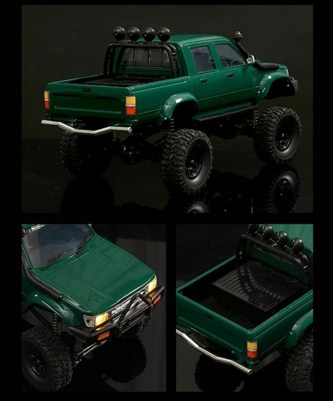 Радиоуправляемый внедорожник WPL (#SG-C-64-1-G) WPL Naughty Dragon Hilux 4WD 1:16