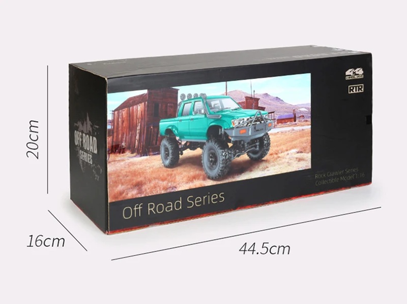 Радиоуправляемый внедорожник WPL (#SG-C-64-1-G) WPL Naughty Dragon Hilux 4WD 1:16