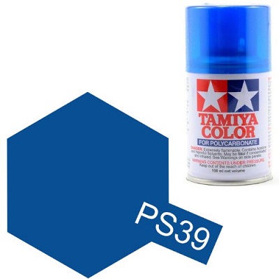 Краска Tamiya (#PS-39) Translucent Light Blue