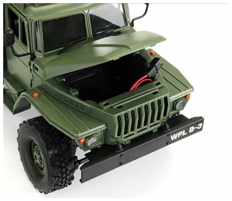 Радиоуправляемый грузовик WPL (#SG-B-36-2-MG) грузовик URAL RTR 1:16