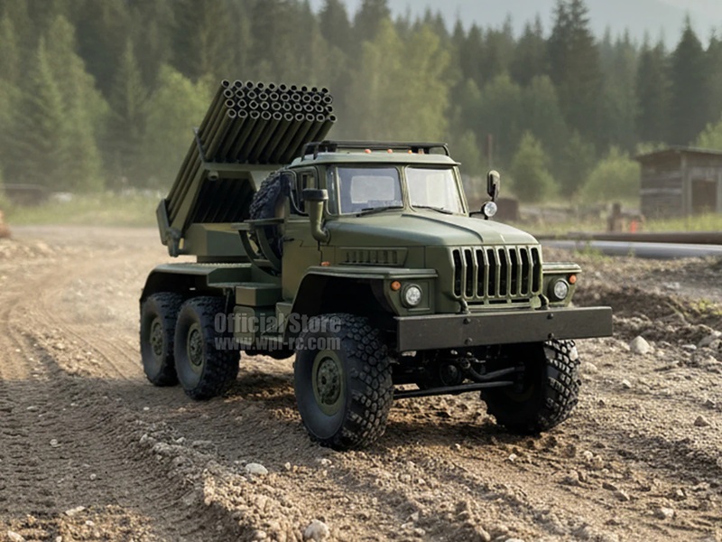 Радиоуправляемый грузовик WPL (#SG-B-36-2-MG) грузовик URAL RTR 1:16