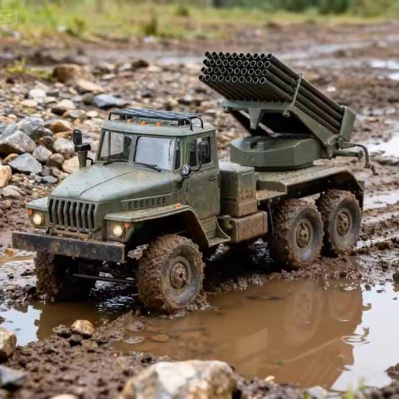 Радиоуправляемый грузовик WPL (#SG-B-36-2-MG) грузовик URAL RTR 1:16