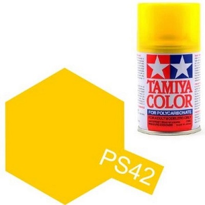 Краска Tamiya (#PS-42) Translucent Yellow