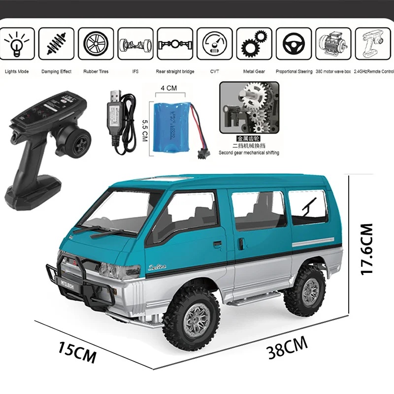 Радиоуправляемая шоссейная модель Landa (#LD1296) Mitsubishi Delica в масштабе 1:12.