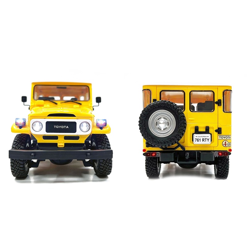 Радиоуправляемый внедорожник HB 666 (#HG4-50-PRO-YELLOW) Toyota FJ40 PRO YELLOW 1:16