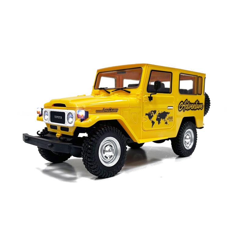 Радиоуправляемый внедорожник HB 666 (#HG4-50-PRO-YELLOW) Toyota FJ40 PRO YELLOW 1:16