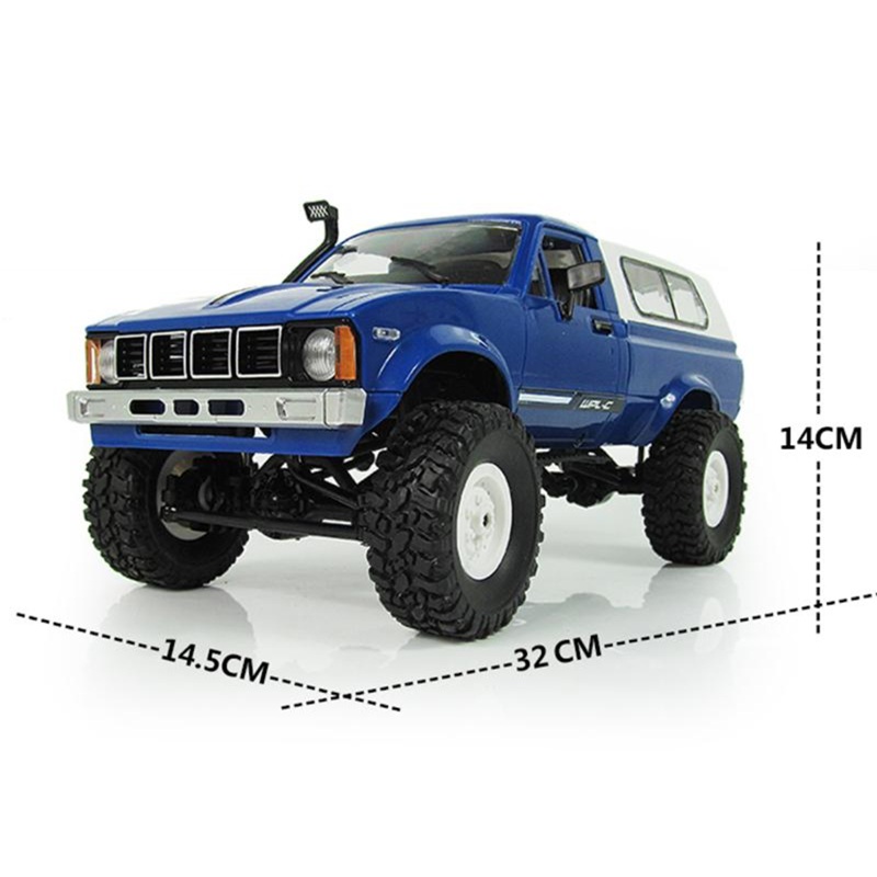 Радиоуправляемый краулер WPL (#SG-C-24-B) Military Truck Buggy Crawler RTR 4WD 1:16
