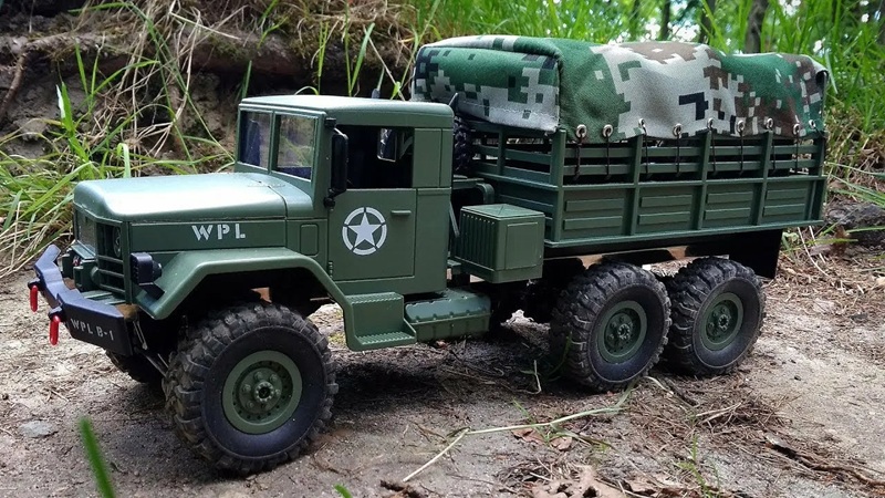 Радиоуправляемый грузовик WPL (#SG-B-16-MG) грузовик RTR 1:16
