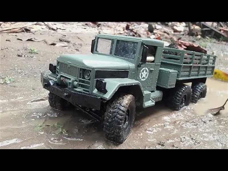 Радиоуправляемый грузовик WPL (#SG-B-16-MG) грузовик RTR 1:16