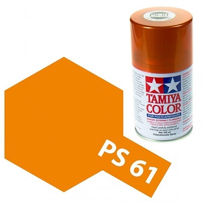 Краска Tamiya (#PS-61) Metallic Orange
