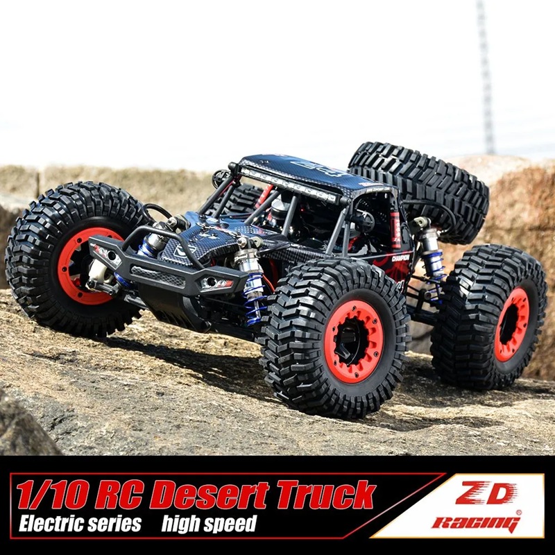 Радиоуправляемая модель багги ZD (#DBX-10) Kendaraan Off Road Tanpa Sikat, Truk Remote Control 1/10 4WD 2.4G