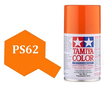 Краска Tamiya (#PS-62) Pure Orange