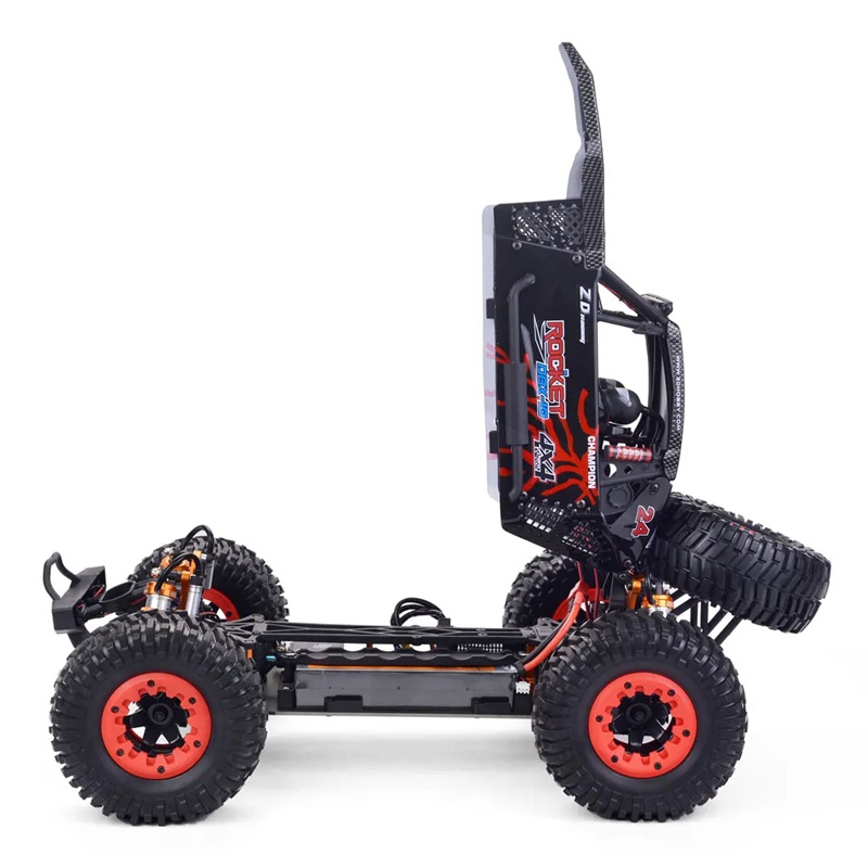 Радиоуправляемая модель багги ZD (#DBX-10) Kendaraan Off Road Tanpa Sikat, Truk Remote Control 1/10 4WD 2.4G