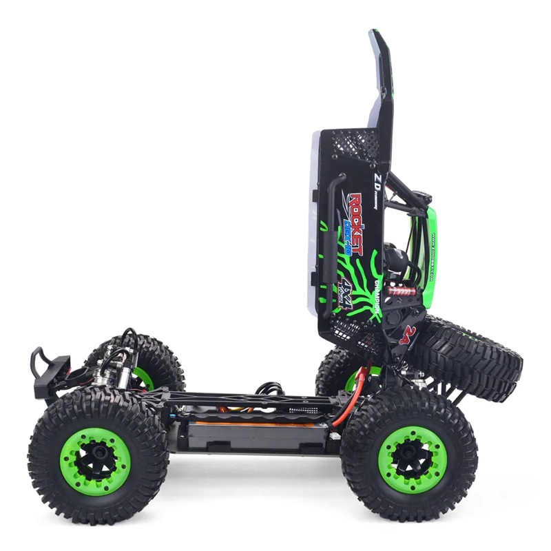 Радиоуправляемая модель багги ZD (#DBX-10) Kendaraan Off Road Tanpa Sikat, Truk Remote Control 1/10 4WD 2.4G