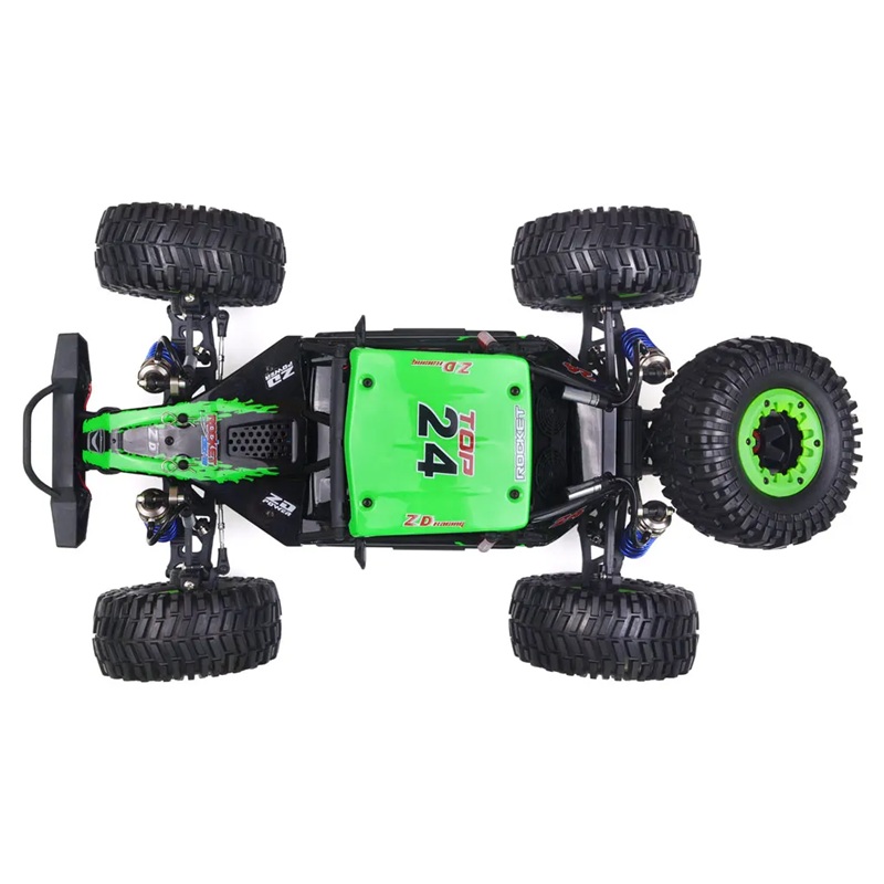 Радиоуправляемая модель багги ZD (#DBX-10) Kendaraan Off Road Tanpa Sikat, Truk Remote Control 1/10 4WD 2.4G