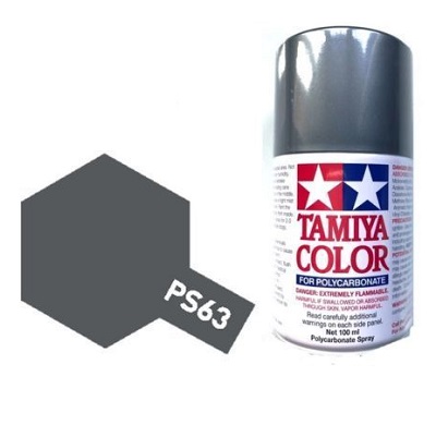 Краска Tamiya (#PS-63) Bright Gun Metal