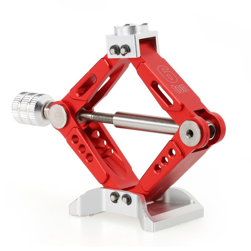 Декоротивная регулируемая подставка под домкрат RC-Avtomag (#AV-EL01014) Jack Stand 6 Ton Scale, Aluminum Alloy, Adjustable 78x80x28mm