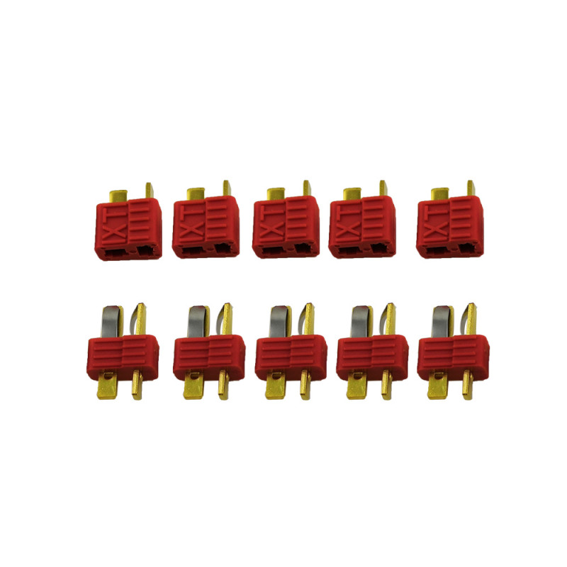 Коннектор RC-Avtomag (#AV-P01004) T-Plug Male and Female - Anti-skid  5 pair/bag