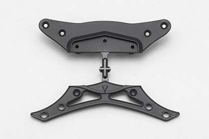 Крепление переднего бампера Yokomo (#Y4-001) Front Plastic Bumper for DP-YD4