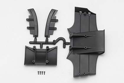Задний диффузор Yokomo (#Y4-001R) Wide/Narrow Diffuser for DP-YD4