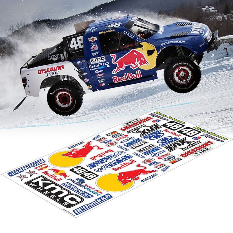 Наклейки TeamC (#TS502) Redbull SC Sticker, 20x40cm