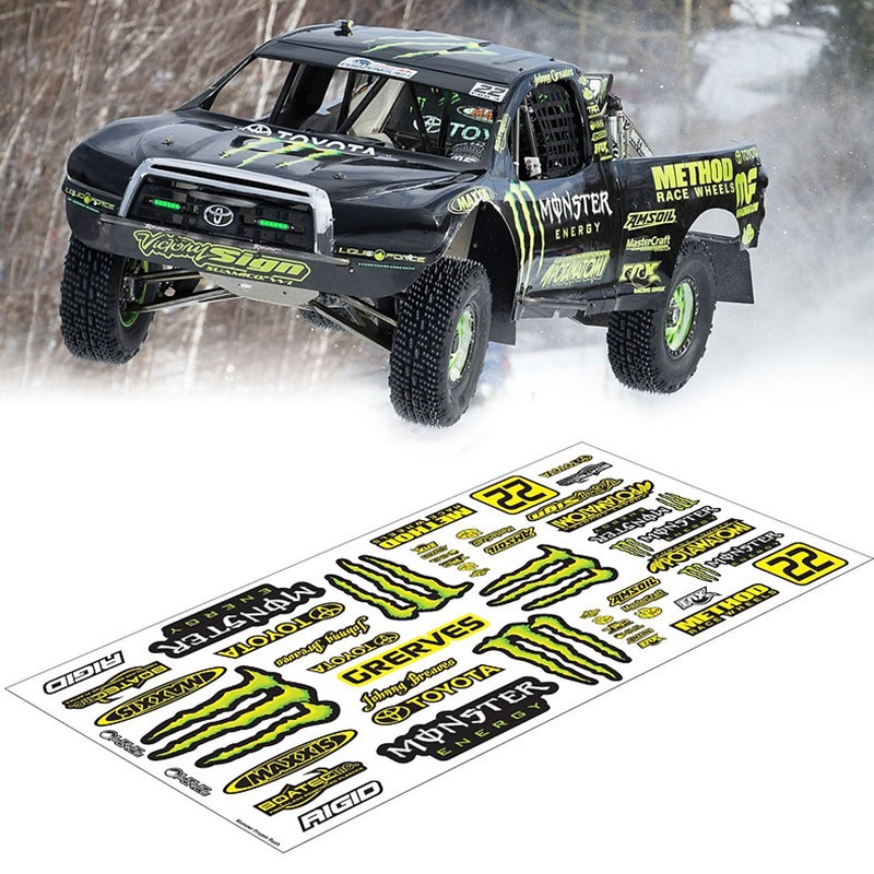 Наклейки TeamC (#TS503) Monster SC Sticker, 20x40cm