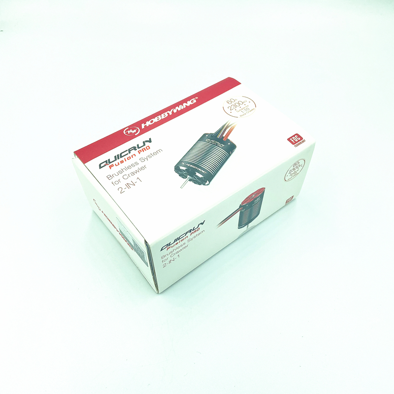 Бесколлекторная система Hobby Wing (#30120402) QUICRUN Fusion PRO Brushless System for Crawler 2-IN-1