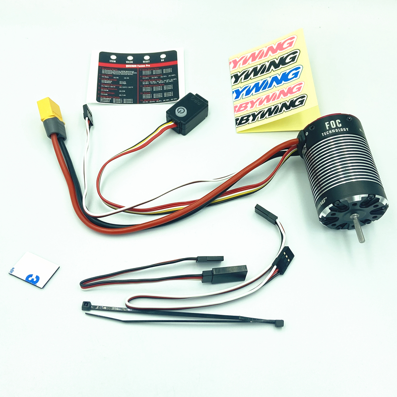 Бесколлекторная система Hobby Wing (#30120402) QUICRUN Fusion PRO Brushless System for Crawler 2-IN-1