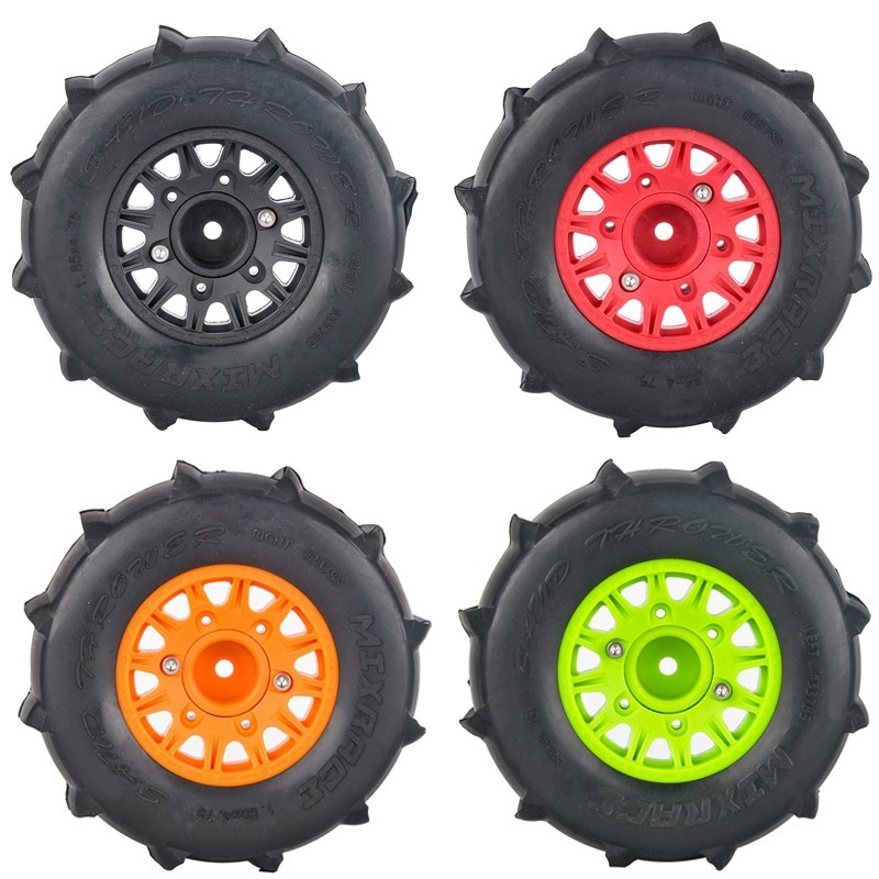 Колёса внедорожные RC4WD (#LT18066) Tire/Wheel Orange 4in
