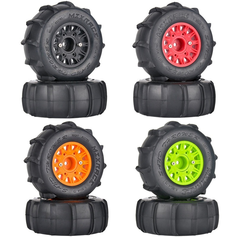 Колёса внедорожные RC4WD (#LT18066) Tire/Wheel Orange 4in