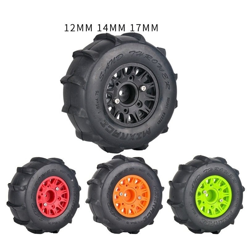 Колёса внедорожные RC4WD (#LT18066) Tire/Wheel Orange 4in