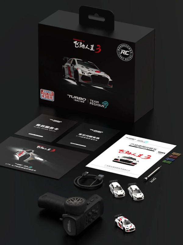 Радиоуправляемая раллийная модель TurboRacing (#C78) 4WD 1:76 RTR 2.4GHz