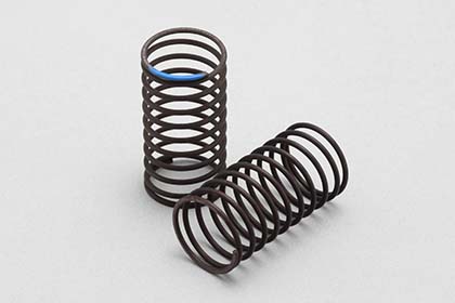 Пружины амортизаторов Yokomo (#D-170BL) Variable Pitch Spring for Drift (Blue) 1.1x10.5T