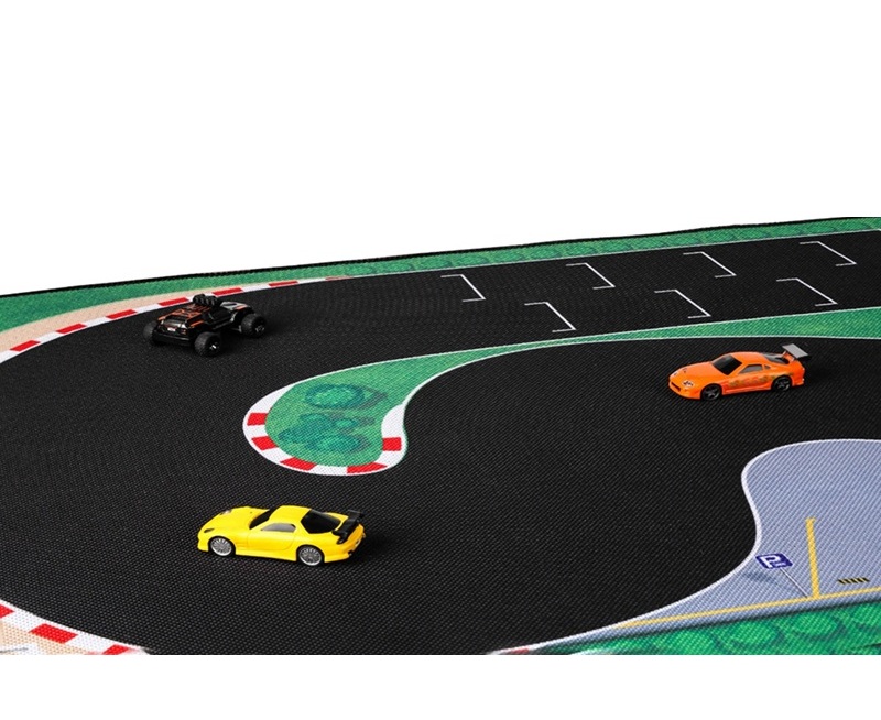 Трасса для шоссейно-кольцевых гонок TURBO RACING (BZ3266) 1/76 Flat Sports Car Track 950X500MM  (without guardrail)