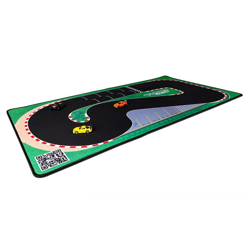 Трасса для шоссейно-кольцевых гонок TURBO RACING (BZ3266) 1/76 Flat Sports Car Track 950X500MM  (without guardrail)